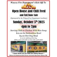 Waseca Fire Departments Open House & Chili Feed