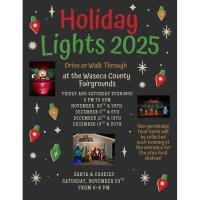 2025 Holiday Lights @ Waseca County Fairgrounds