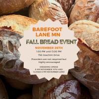 Fall Bread Day at The Barefoot Lane Homestead!