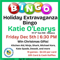 Holiday Extravaganza Bingo @ Katie O'Learys