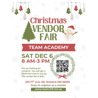 Christmas Vendor Fair at Team Academy