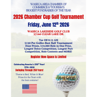2026 Waseca Area Chamber of Commerce & Tourism-Chamber Cup Golf Tournament