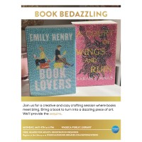 Book Bedazzling @ The Waseca Public Library