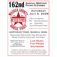 Waseca County Horse Thief Detectives 162 Annual Meeting & Picnic