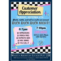 Waseca American Legion Customer Appreciation Night