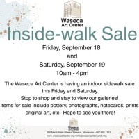 Waseca Art Center Inside-Walk Sale