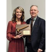 Chamber of Commerce Thanks Clemons for Her Leadership WASECA, MN-02/06/25