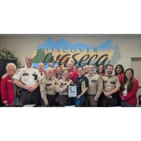 The Waseca Chamber Ambassadors welcome the Waseca County Mounted Sheriff’s Posse as the newest membe
