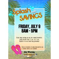 Splash into Savings!