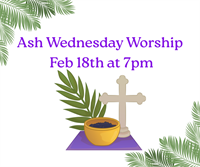 Ash Wednesday Worship