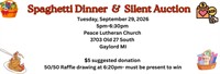 Spaghetti Dinner and Silent Auction