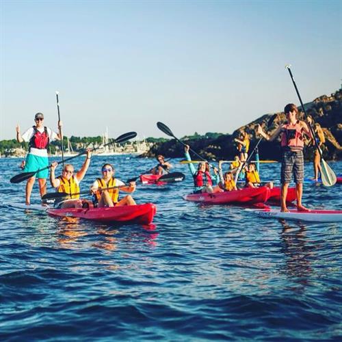 Store & launch your own kayaks and paddle boards at Little Harbor Boathouse