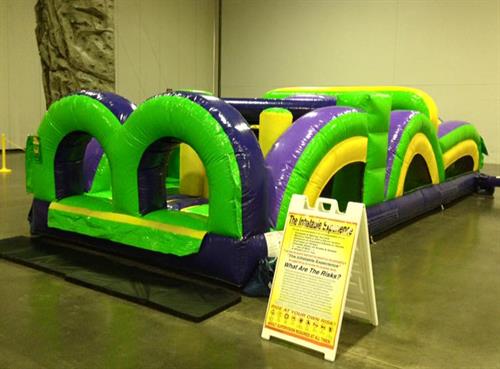 inflatable  obstacle course rentals 