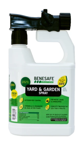Benesafe DIY Yard & Garden Spray: 32oz treats up to 5000sq ft