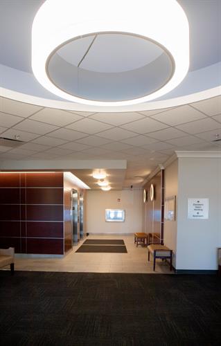 Main Lobby of 5040 Forest Drive Medical Building