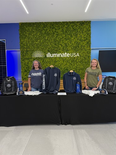 We set up a company store AT Illuminate USA for their Benefits Fair