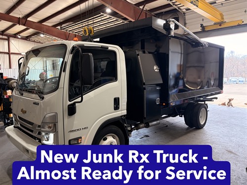 New Junk Rx Truck - Almost Ready for Service