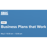 SBDC Napa Solano: Business Plans That Work