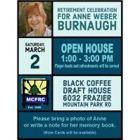 Anne Weber Burnaugh's Retirement Celebration
