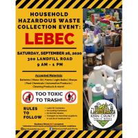 Household Hazardous Waste Collection Event