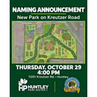 Naming Announcement for Kreutzer Rd. Park