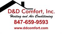 D&D Comfort, Inc. Heating and Air Conditioning
