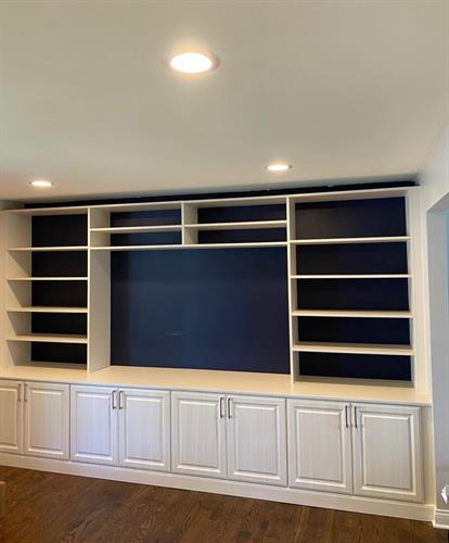 Family room built in