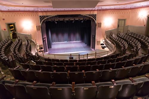 View of the Stage of the Woodstock Opera House 