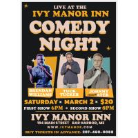 Comedy Night presented by Acadia Hotel