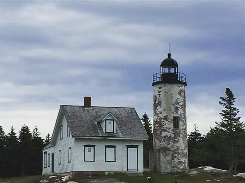 Baker Island lighthouse has rich history and is still an active lighthouse managed by Acadia National Park!