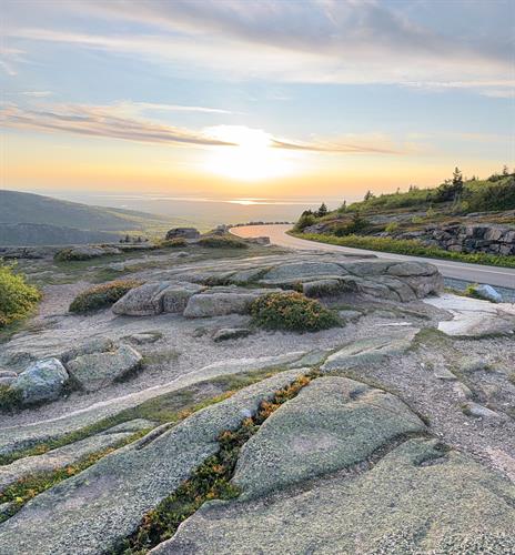Drive up Cadillac Mountain before sunset.