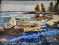 Make and Take, Pastels on Velvet paper