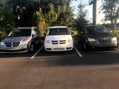 All of our minivans are new models