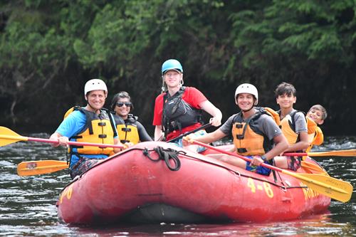 Family White Water Rafting