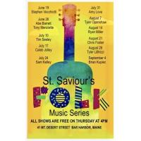 St. Saviour's Folk Music Series begins June 19 (6/16/2025)