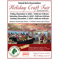 Island Arts Association Celebrates 50th Anniversary with Holiday Craft Fair (12/2/2025)