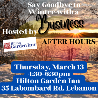 Business After Hours hosted by Hilton Garden Inn Hanover/Lebanon