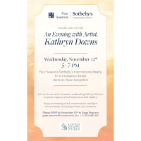 An Evening with Artist, Kathryn Downs
