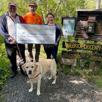 Bar Harbor Bank & Trust Donates $3,000 to New London Conservation Commission’s Project to Upgrade Philbrick-Cricenti Bog Boardwalk