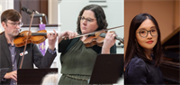 A Little Lunch Music: Alicia Casey, Ben Van Vliet, and Chenyu Wang