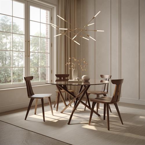 Baton Dining in solid Cherry, Walnut or Oak