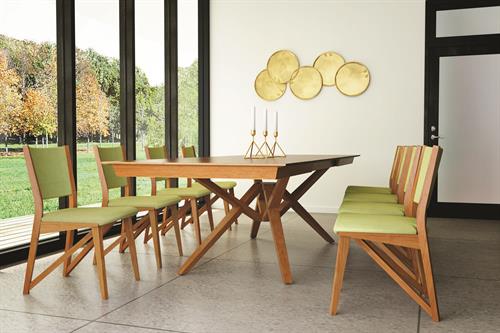 Exeter Dining in solid Cherry or Walnut