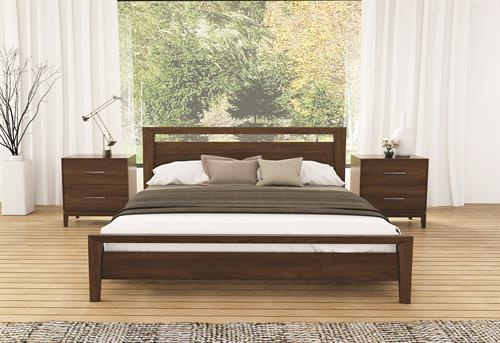 Mansfield Bedroom in solid Cherry or Walnut