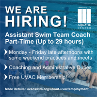 Part-Time Assistant Swim Team Coach