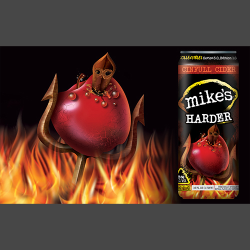Mike's Harder Apple Cider product packaging