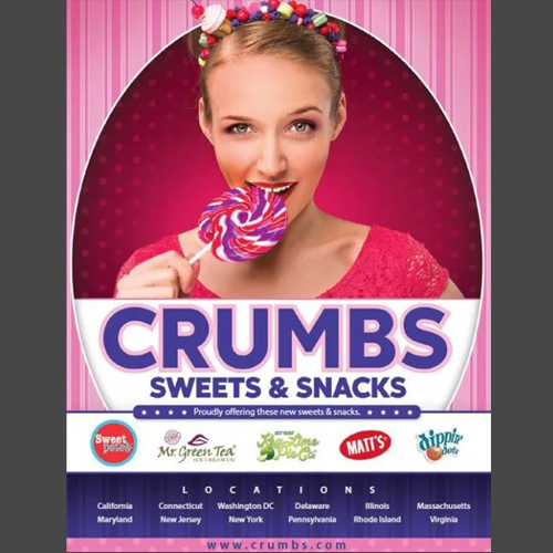 Crumbs print ad
