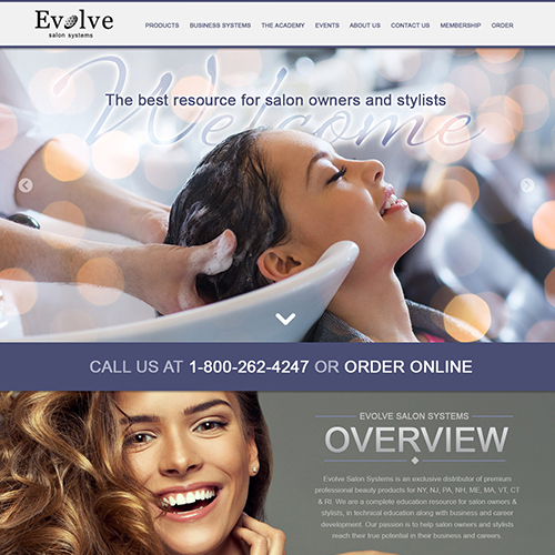 Hair Care website