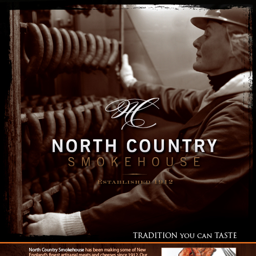 North Country Smokehouse print ad