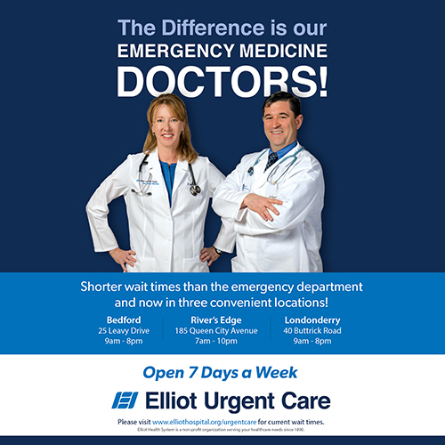 Urgent Care print ad
