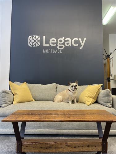 Tonka the Legacy Mortgage Office dog
